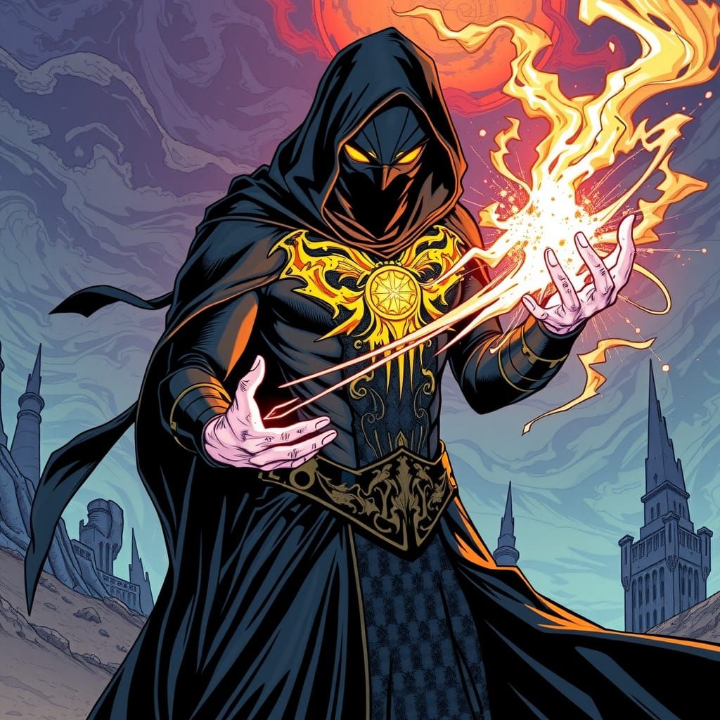 Reality Bender in Comic Book Style