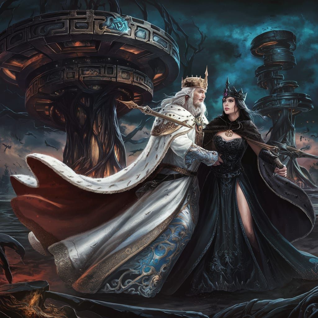 Fantasy King and Queen Battle the System