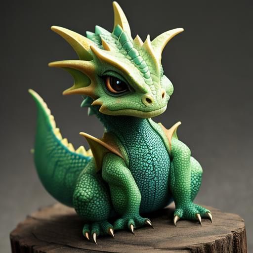 Cute Baby Dragon Image