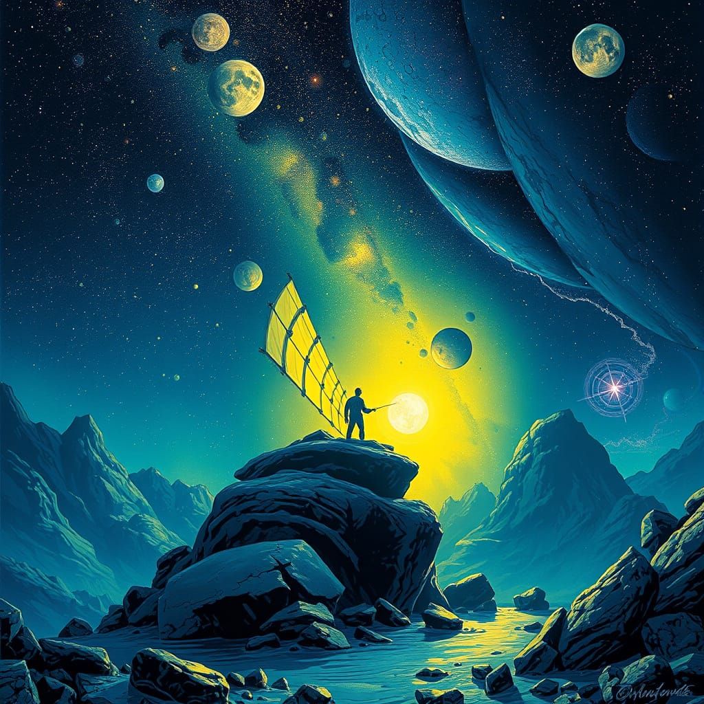 Unknown Substance: Comic Book Art in OLED 4K