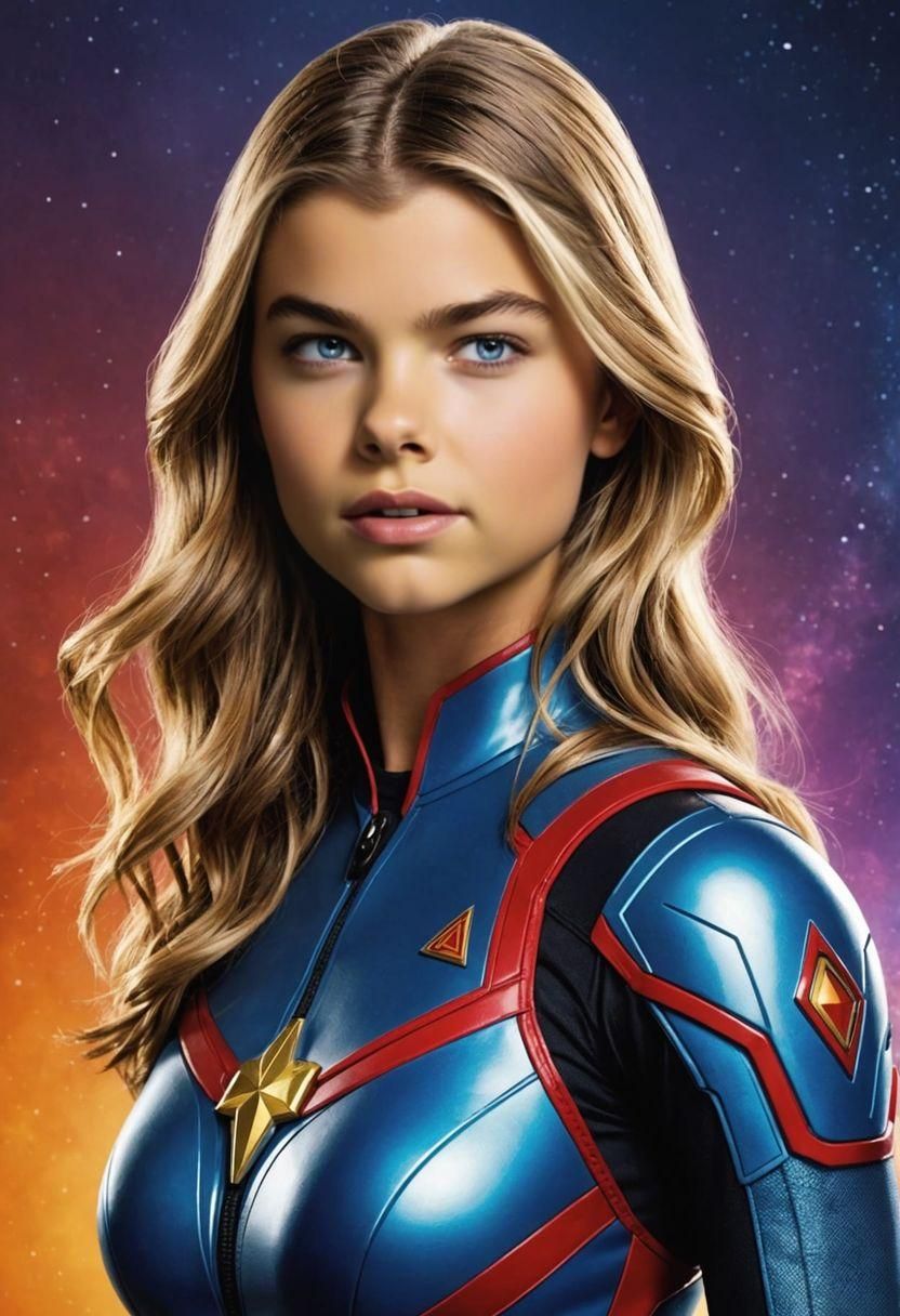 Saturn Girl: Telepathic Legion Heroine in Cinematic Style