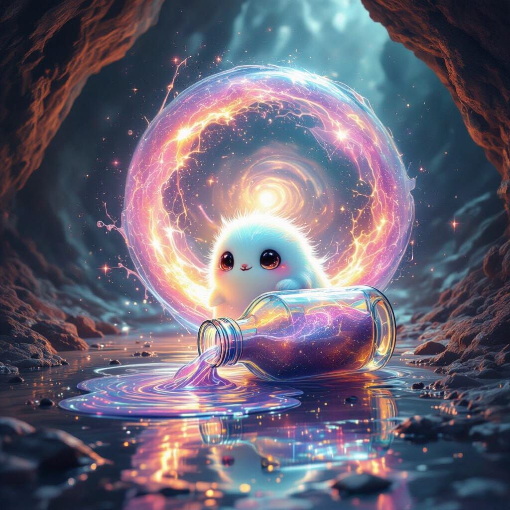 Creature Born from the Nebula Spill