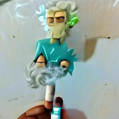 Cartoon Character Smoking