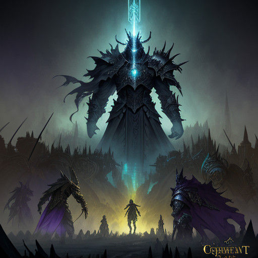 Epic Dark Fantasy Lich King Confronts Heroes in Hyper-Realis...
