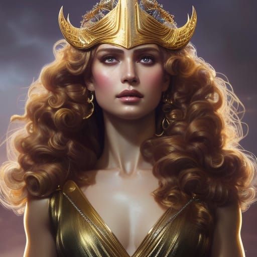 Princess Lyssa Portrait in Artstation Style