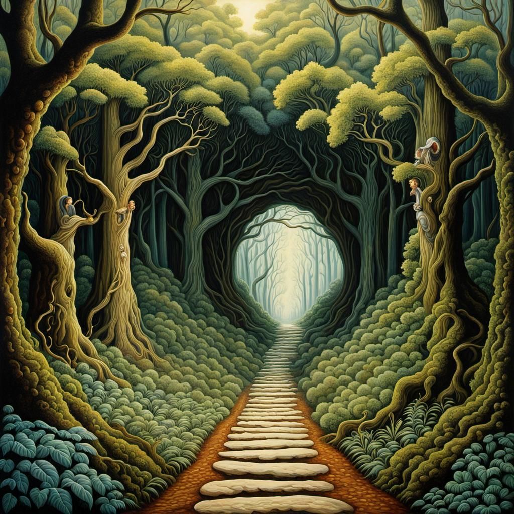 Scenes within Scenes --- portal of imagination