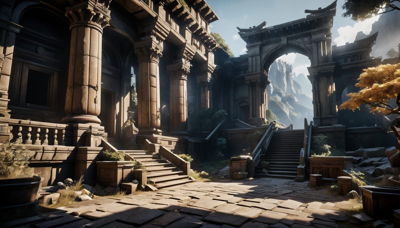 Epic 3D Videogame Cinematic Masterpiece in Unreal Engine 5