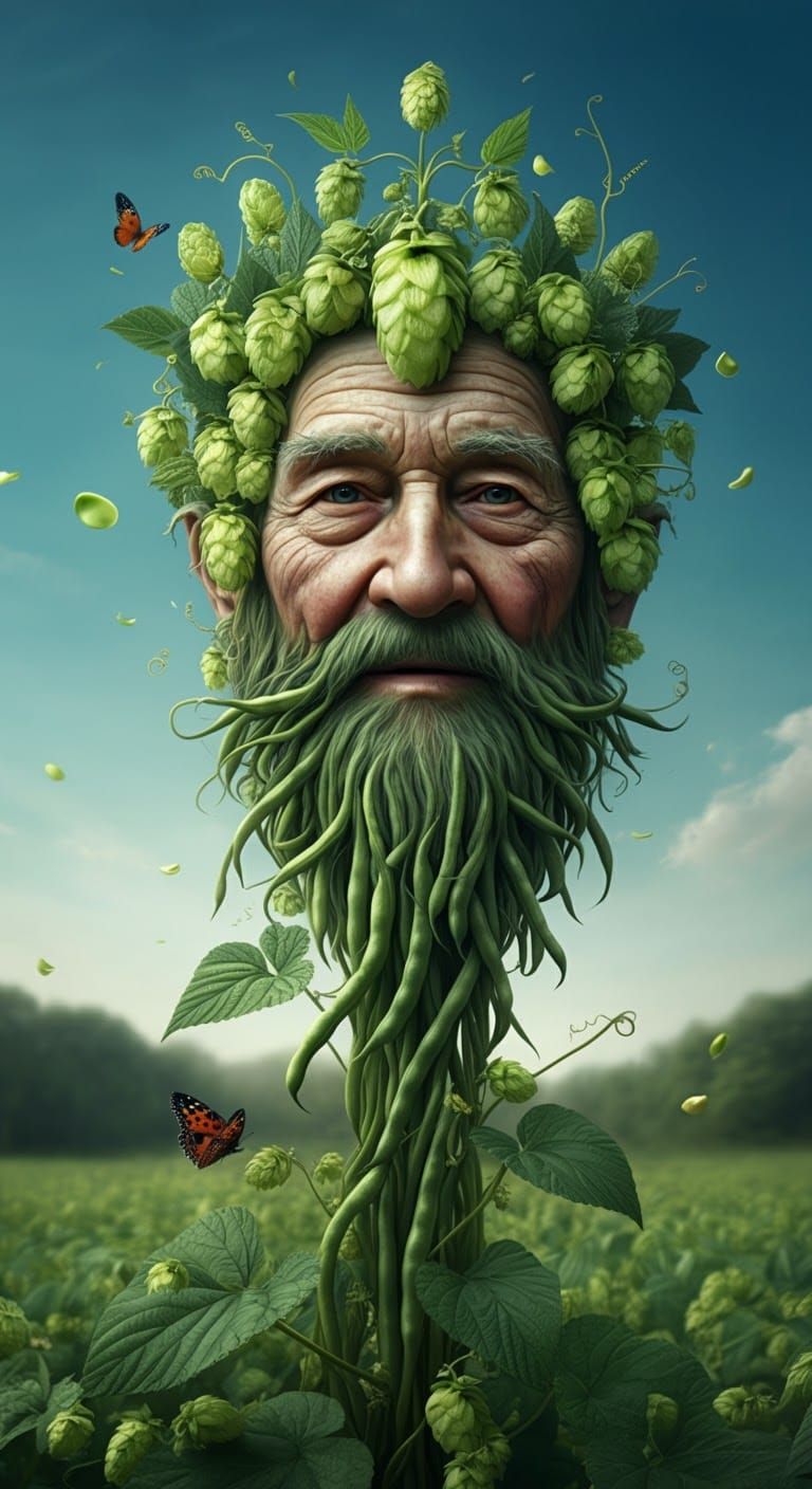 Epic Beanstalk Father Figure Photography