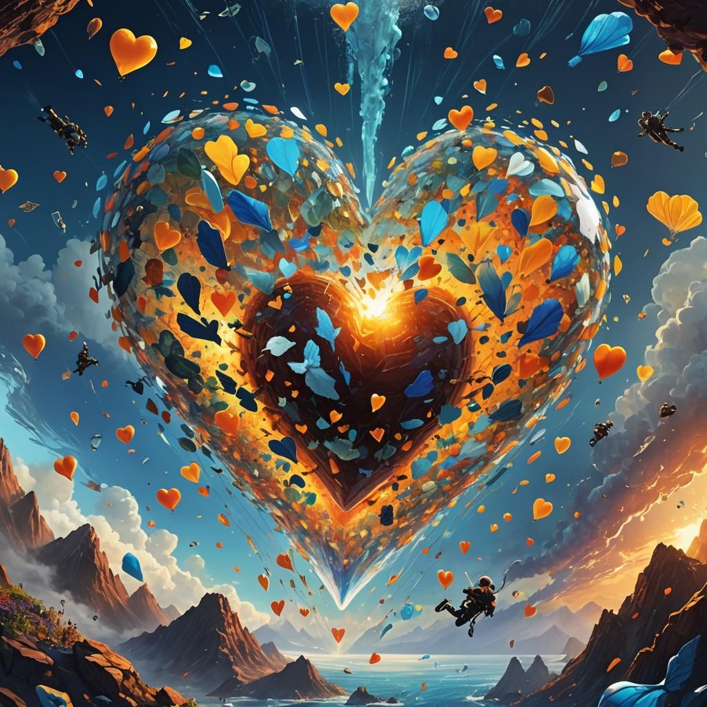 Surreal Heartscape: Extreme Adventures in Glass