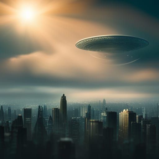 Aliens Among Us: Cinematic Digital Matte Painting