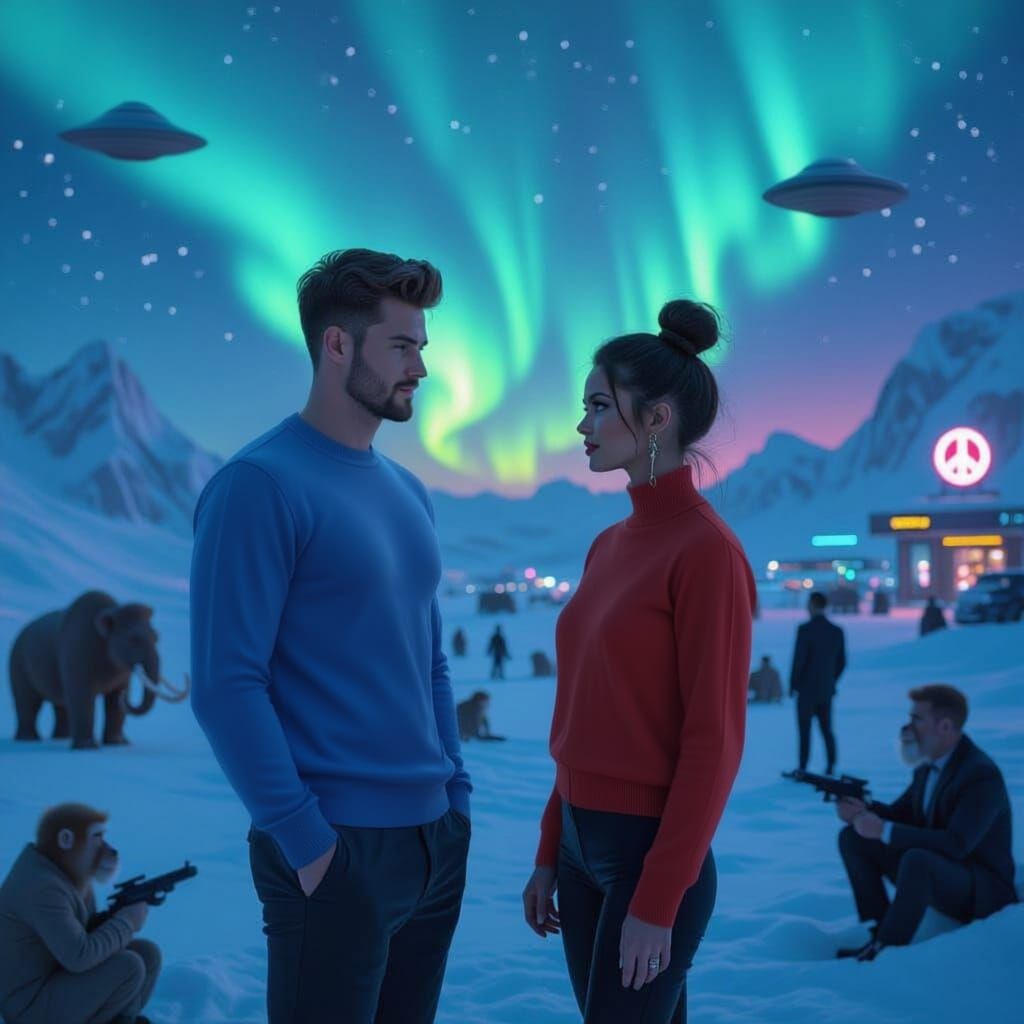 Star Trek Crew on Resource-Rich Alien Planet