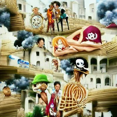 One Piece Anime Character Illustration