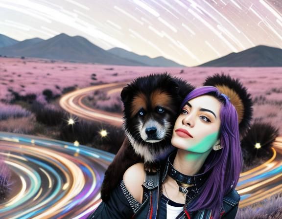 Mesmerizing Star Trails Over the Night Sky