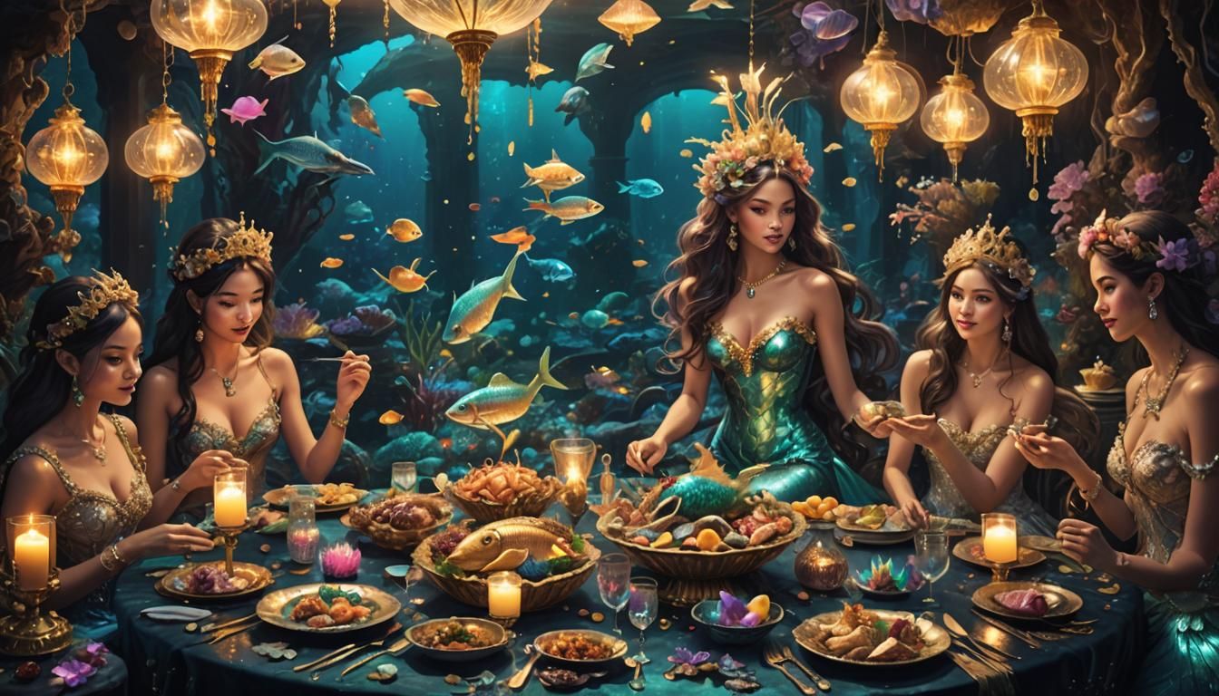 First try - Underwater Feast
