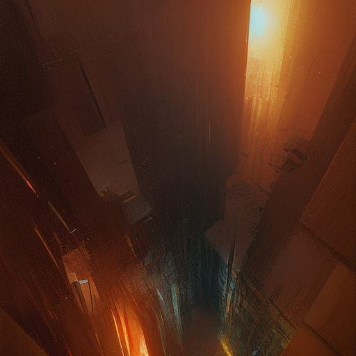 Sinister Reality Warp with Glitching Shapes