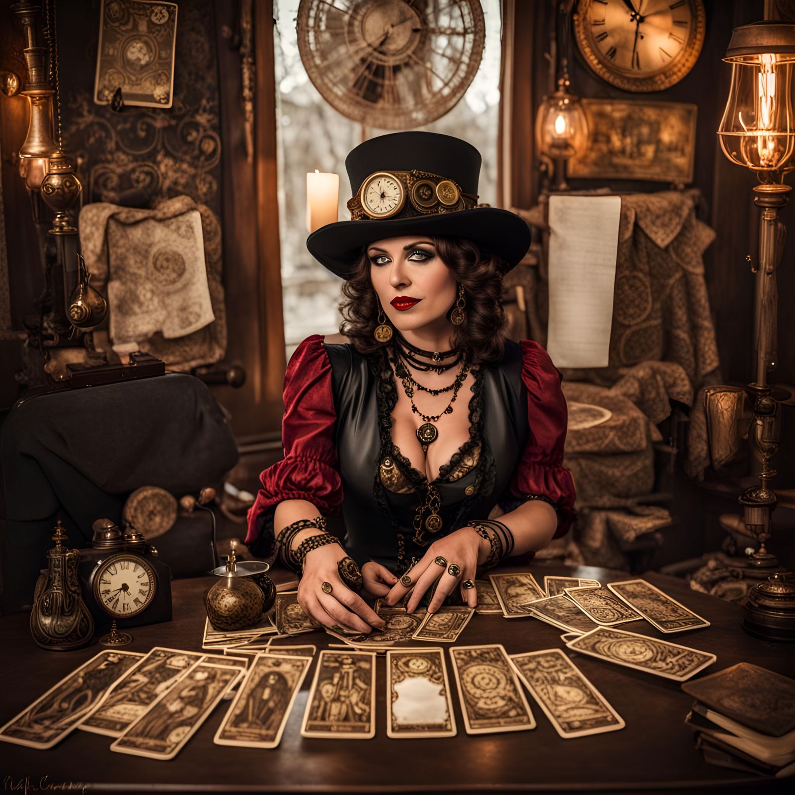 Steampunk Gypsy Tarot Reading