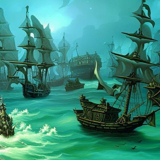 Lovecraftian Nightmare in Baroque Painting