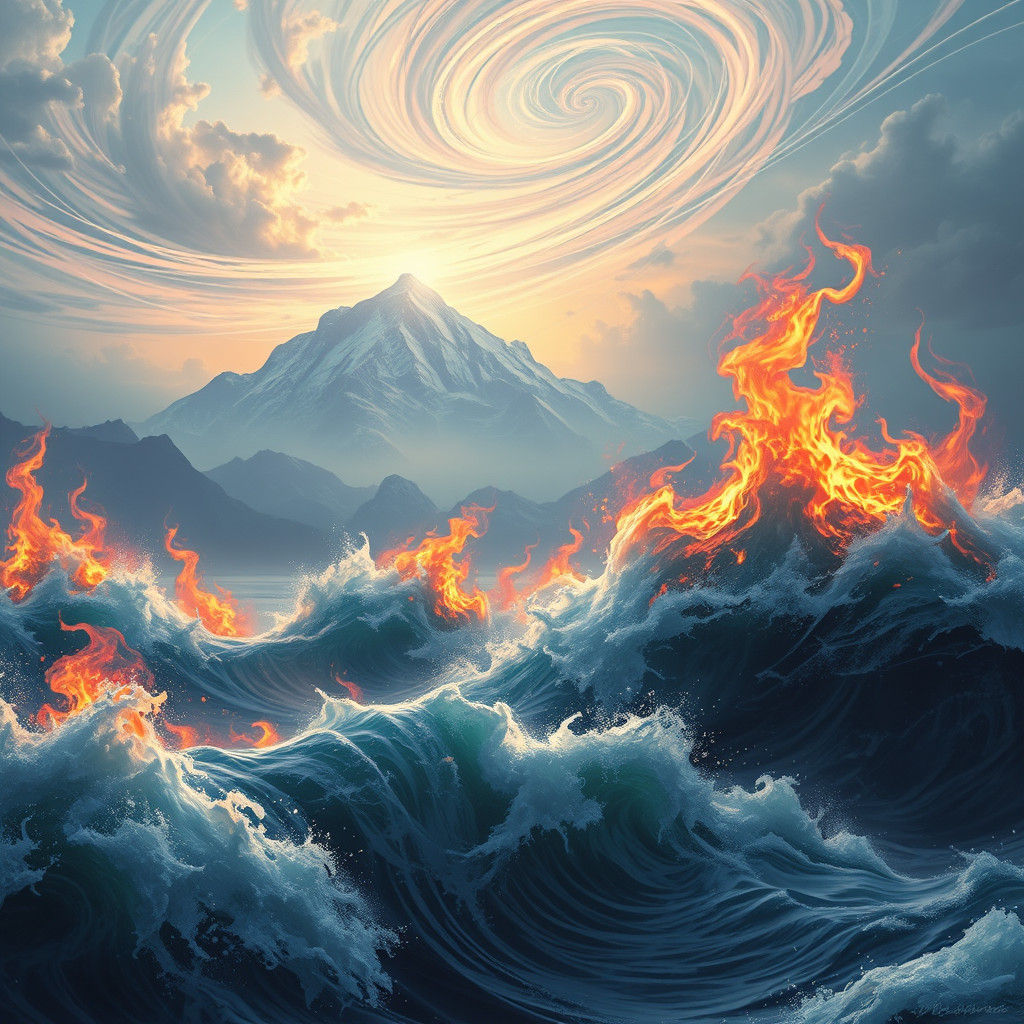 Fire, Water, Earth, Air