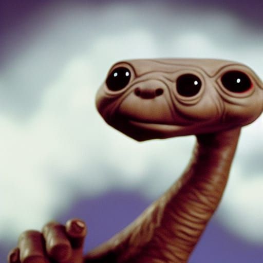 E.T. the Extra-Terrestrial AI Image