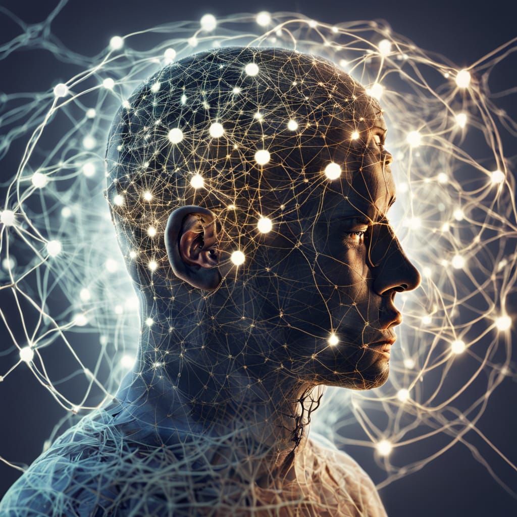 Bio Art Experimentation in Cyberpunk Style