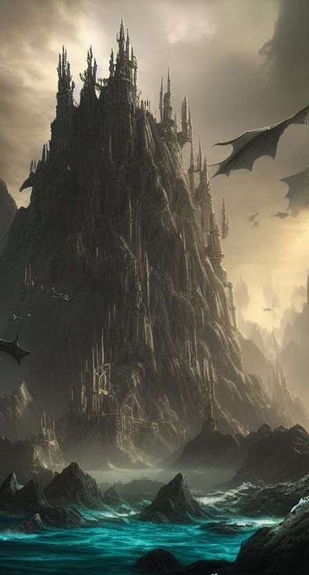 Vampire Castle by the Sea