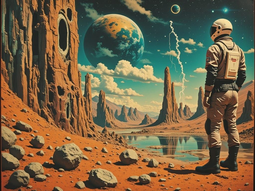 Astronaut Discovers Forbidden Zone on Exoplanet