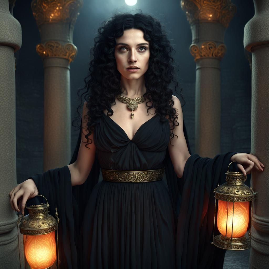 Greek Goddess Hekate Leading the Way