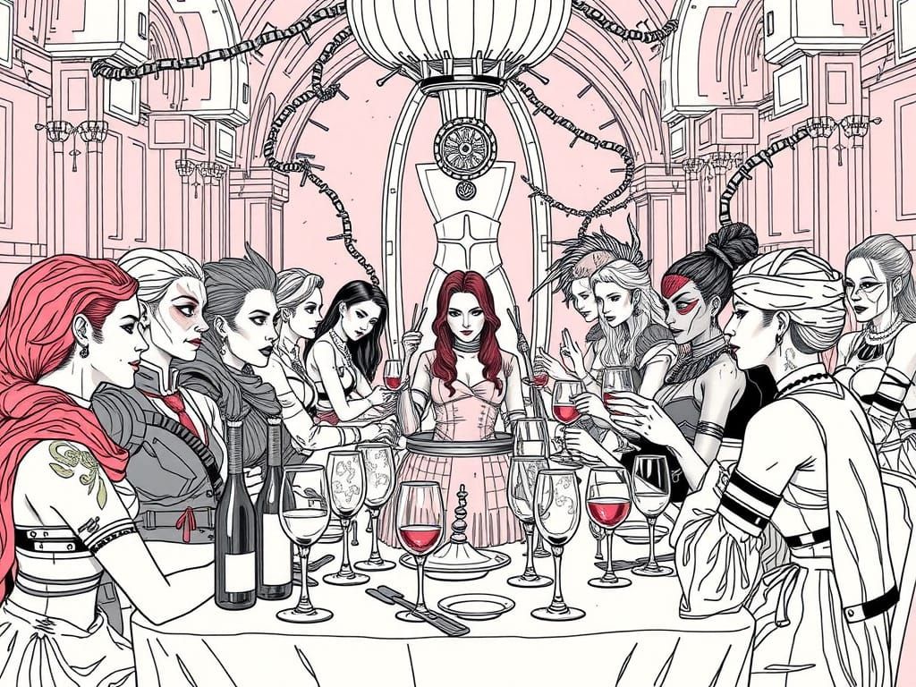 Celebration of Inter Species Reconciliation on an All-Female...