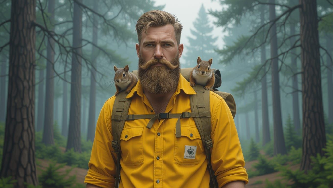 Epic Survivalist in Woodland Wonderland