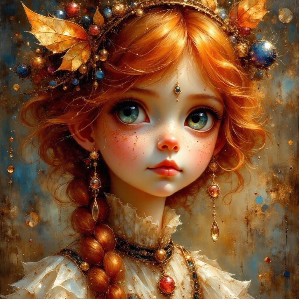 Ethereal Baby Dragon Close-Up