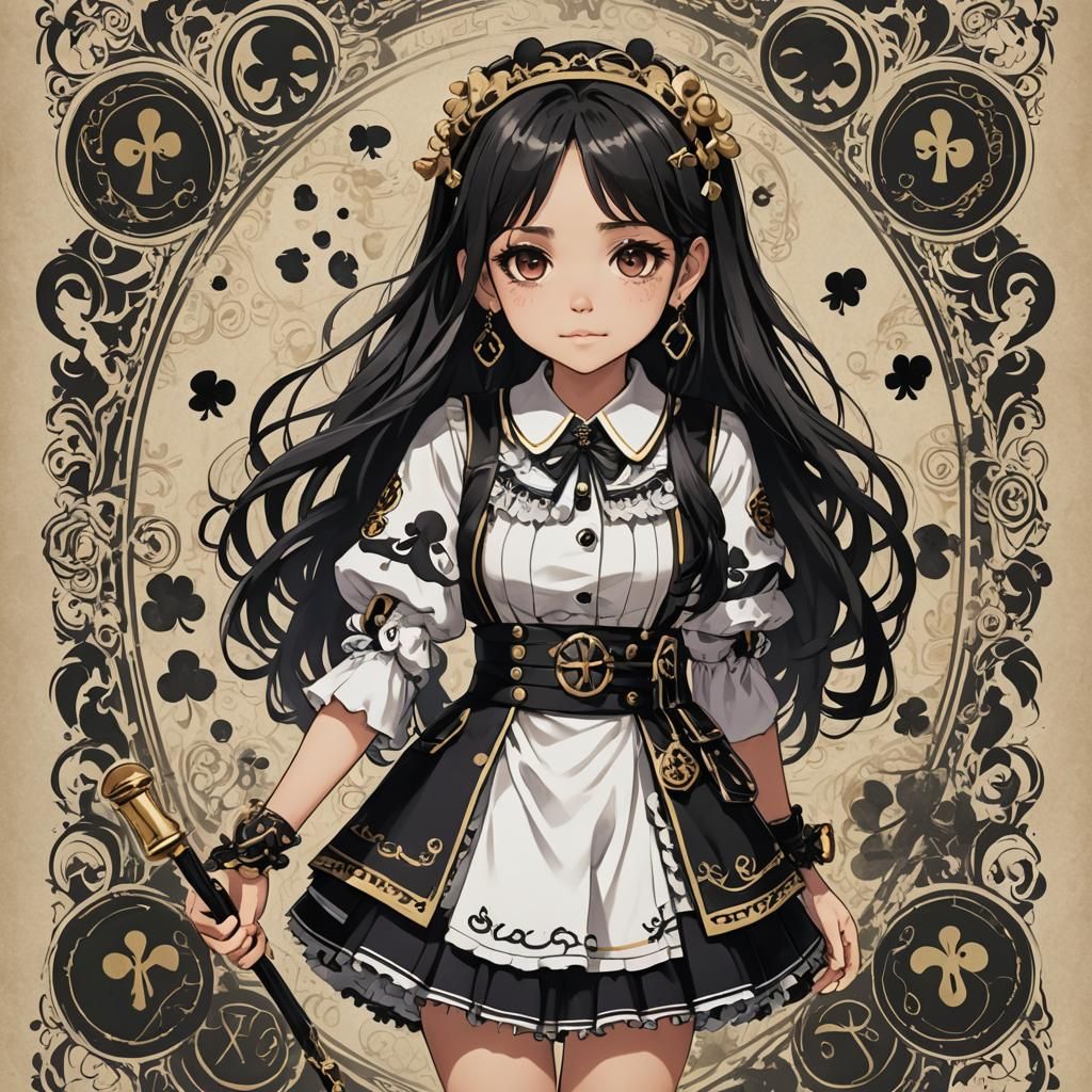 Jenna Ortega as Anime Jack of Clubs