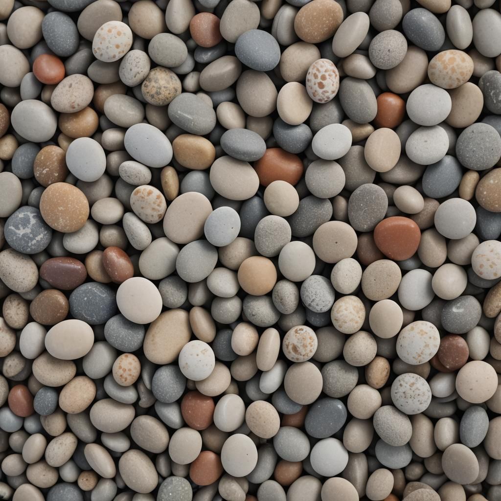Pebbles in Natural Light: Professional Photography