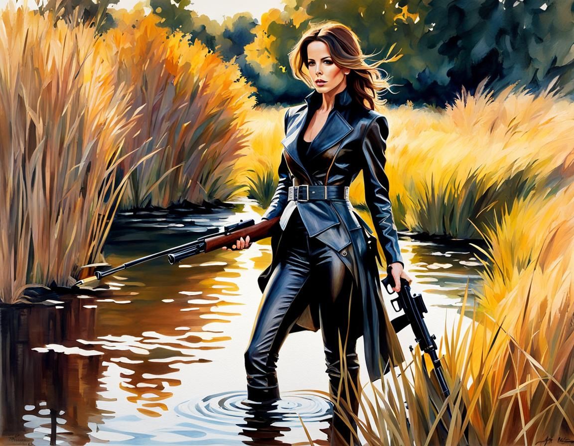 Kate Beckinsale as Sargent Autumn Huntress