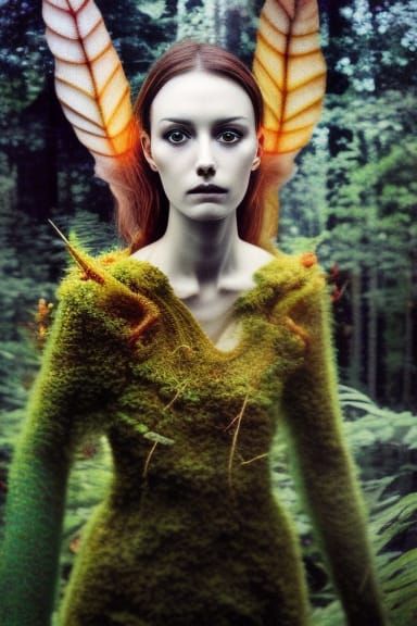 Woman Explodes in Mycelium Network: Forest Exposure