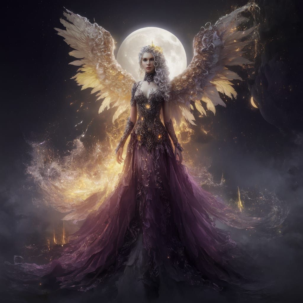 Ethereal Goddess of Dark Fantasy