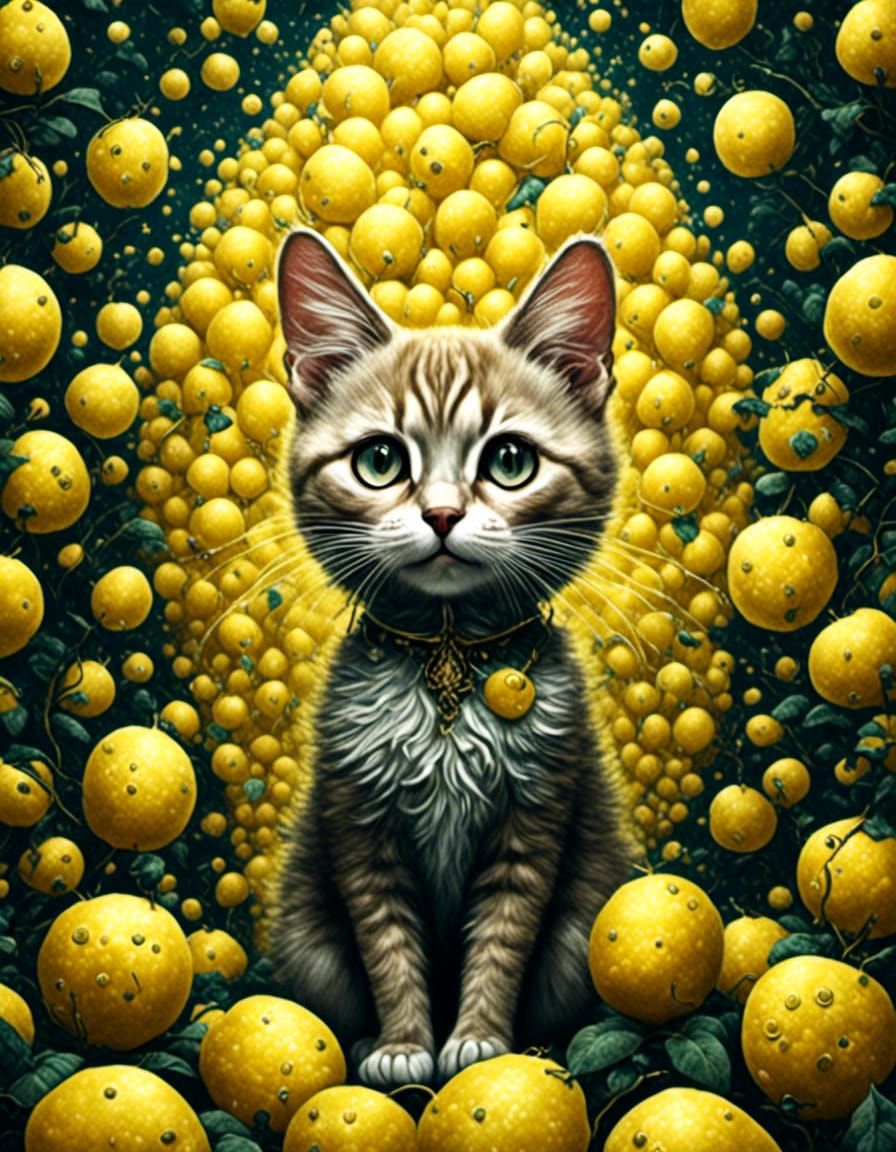 Lemon Cat. 🍋😽