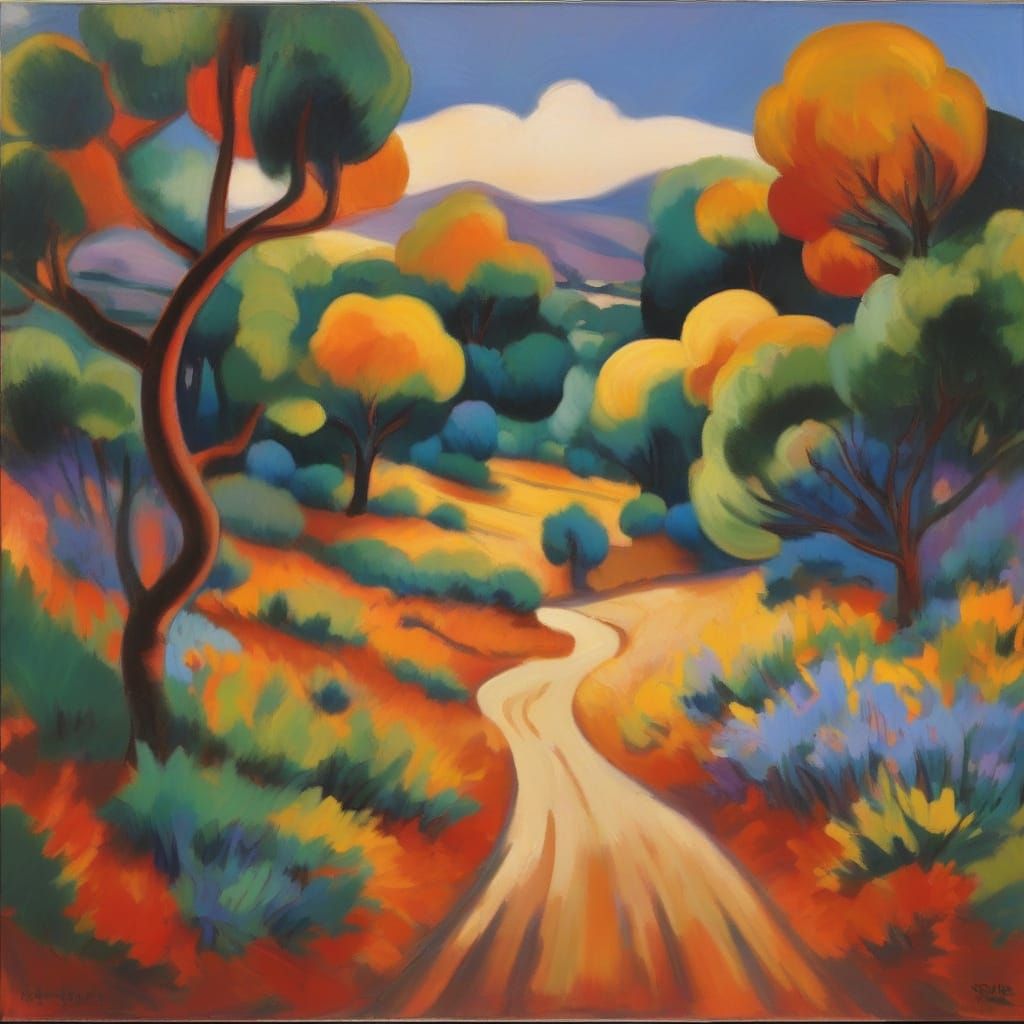 Mysterious Forest Clearing Observed By Peasant in Surrealist...