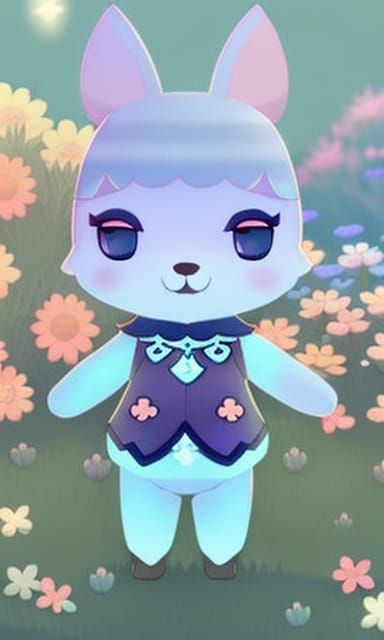 Animal crossing fan art - OC
