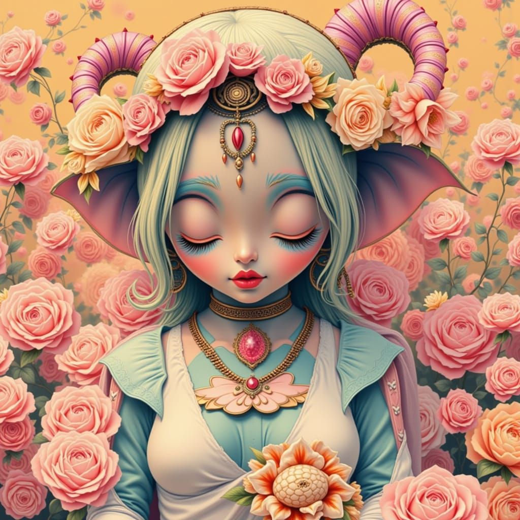 Stylized Cat Portrait