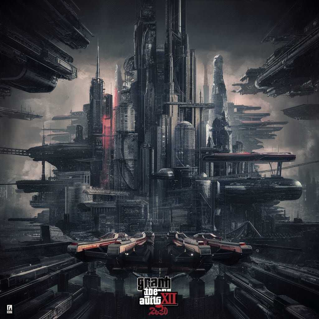 Futuristic Dystopian New York City: Grand Theft Auto XII