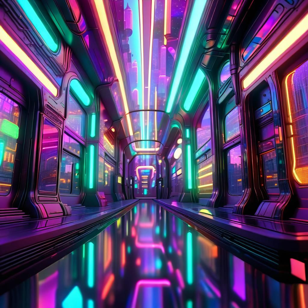 Retrofuturistic Metropolis Reconstruction in Sparkling Color...