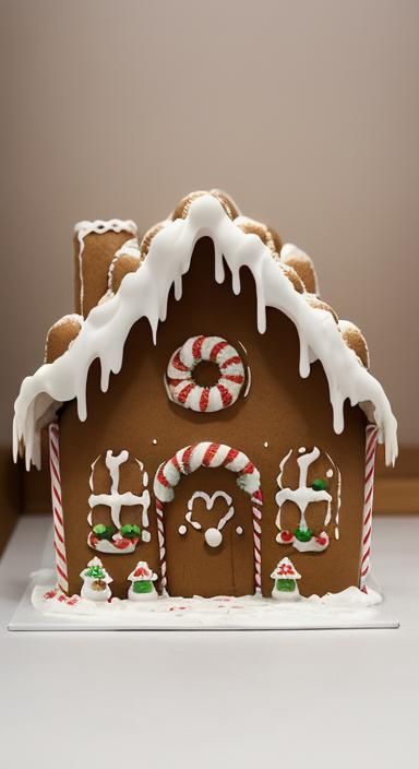 Festive Gingerbread House
