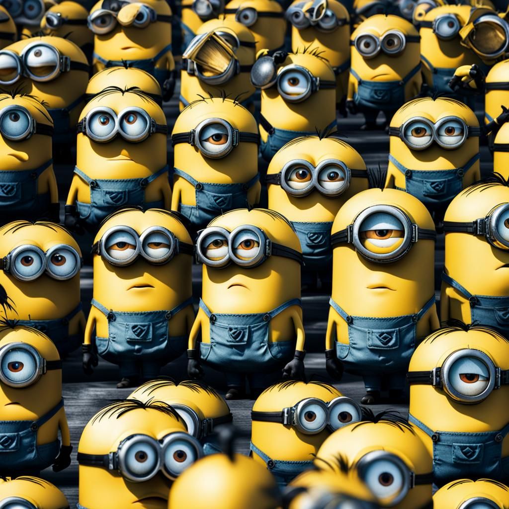 Hyperrealistic Minions in High Definition