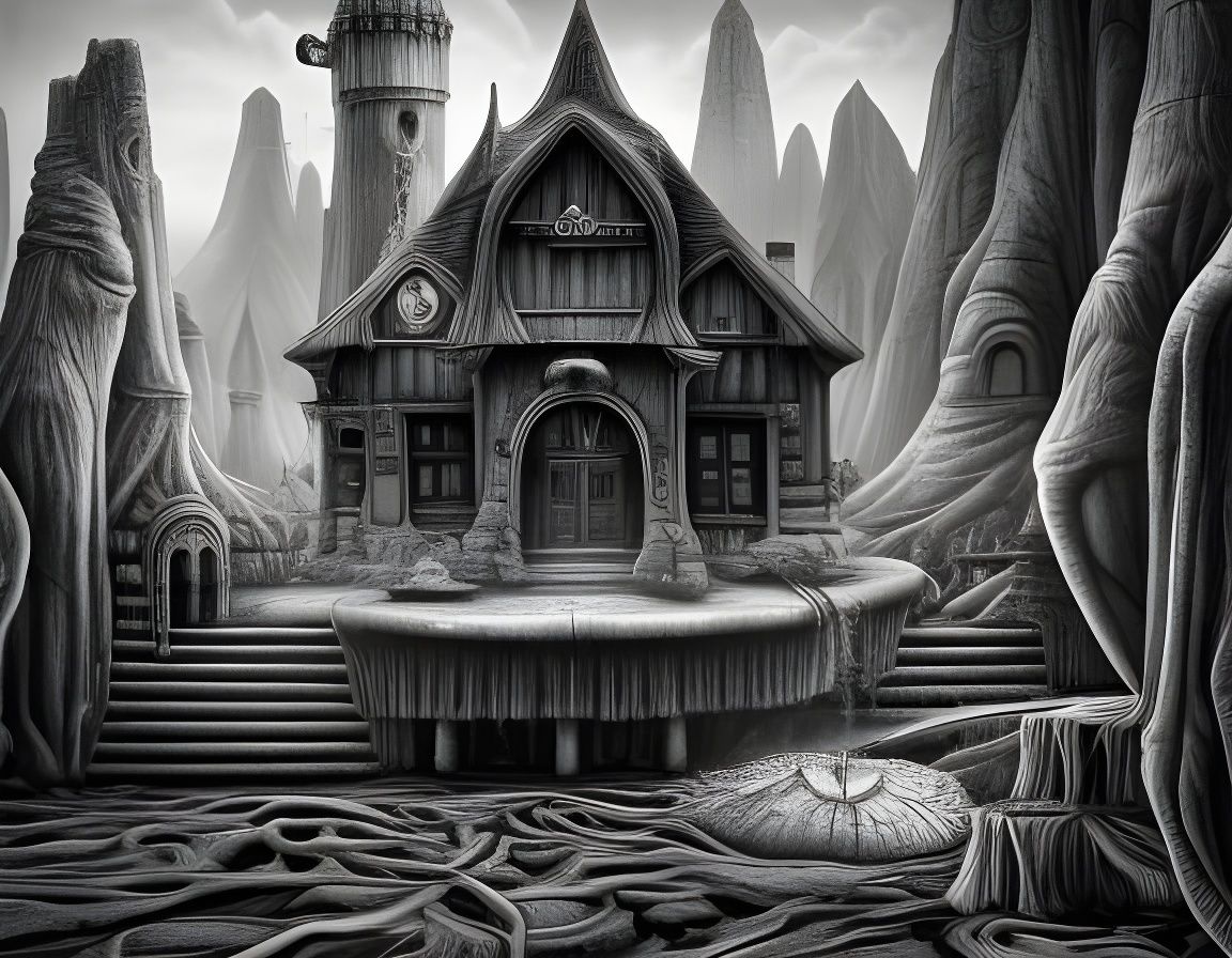 cottage in the mountains