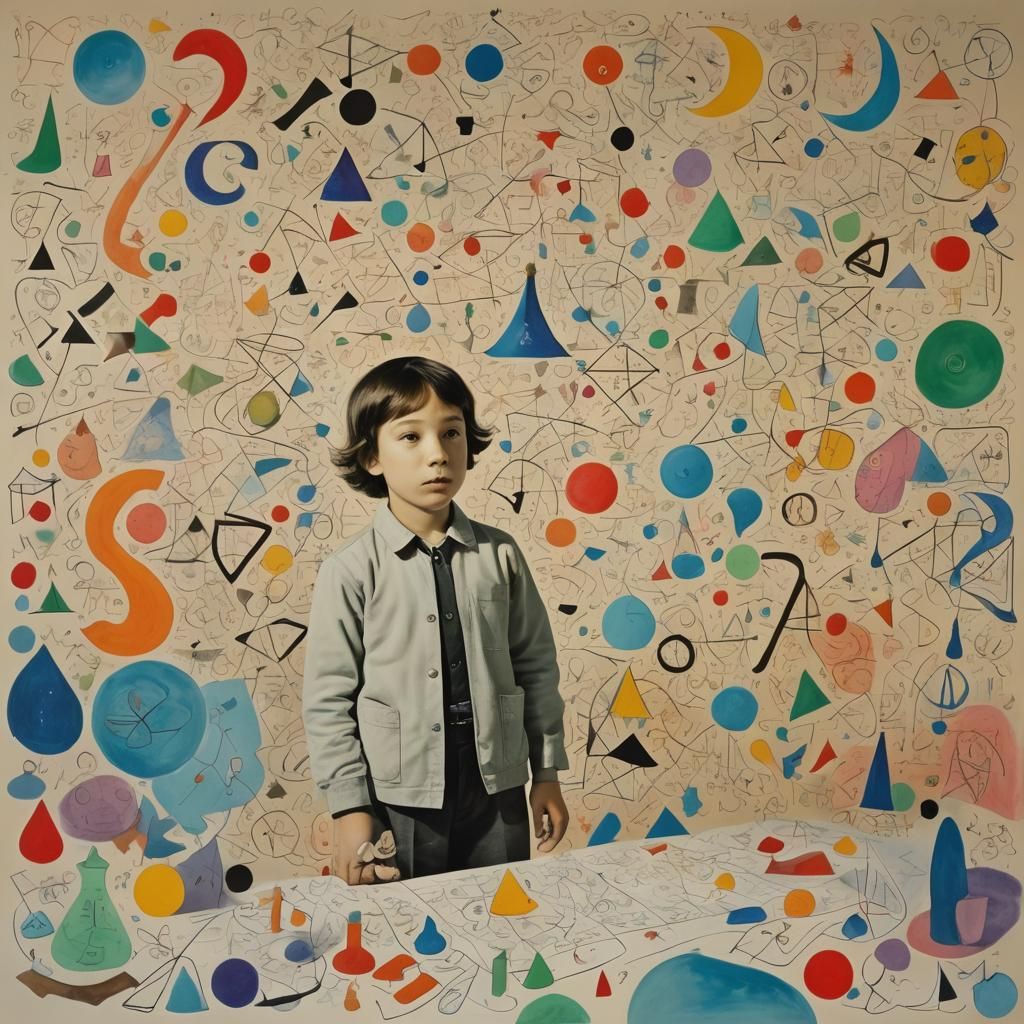 mathematical equations  Kids Crayon drawings ,surreal child'...