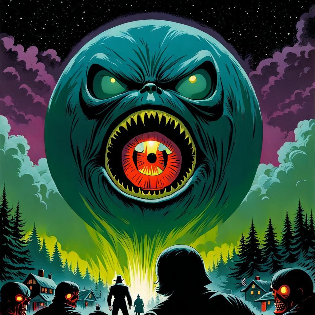 Vintage Horror Comic Art from the 1960s