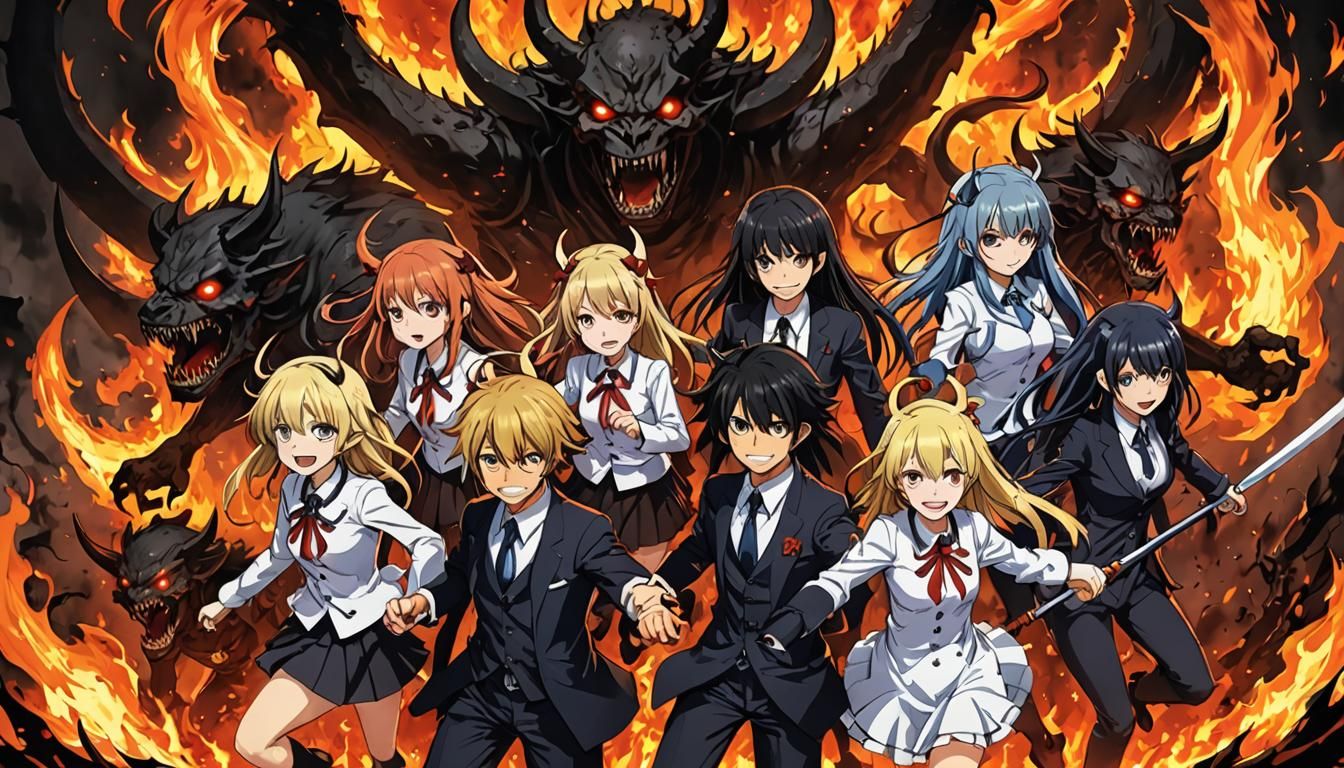 Anime Key Visual: More Fun In Hell