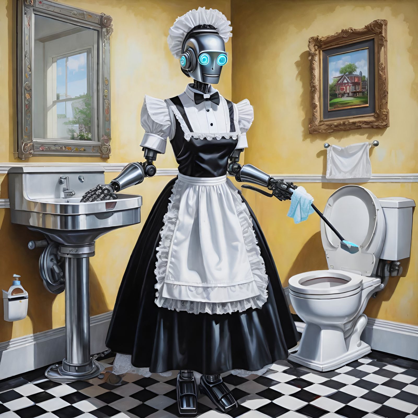 Robots do it better!