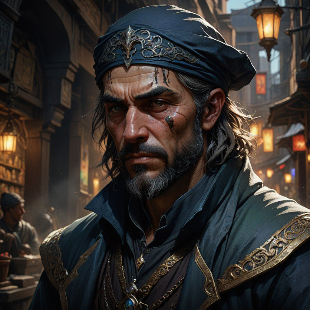 Dark Fantasy Trader Revealed in Mysterious Glimpse