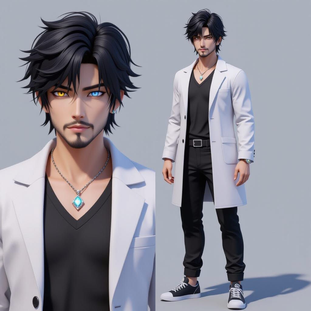 Manhwa Character Resembling Sung Jin Woo with Unique Eyes